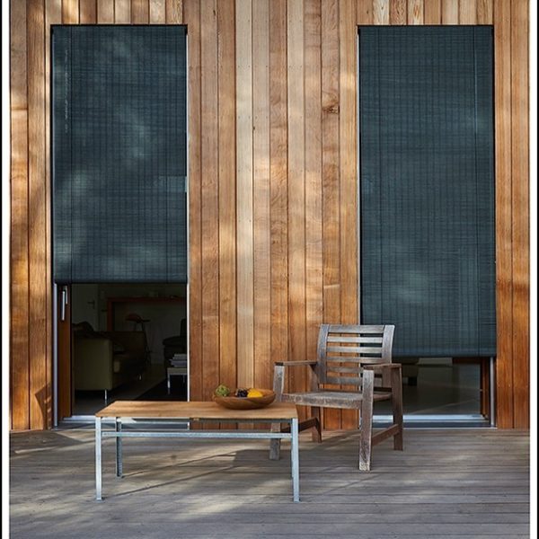 store bois tissé d extérieur