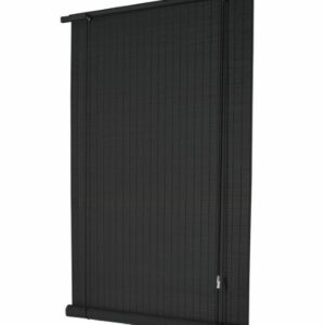 store bois tissé extérieur réf Anthracite