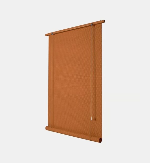 store Bois Tissé Occultant réf BRIQUE