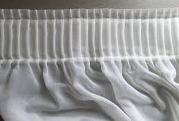 rideaux confection plissés cousus sur mesure